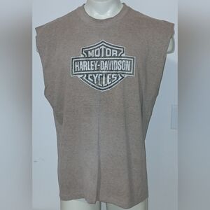 Vintage Harley - Davidson Stratman Sleeveless T - Shirt Size XL